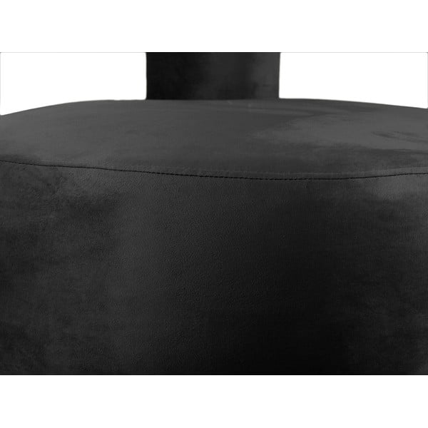 Черно кадифено кресло Abrazo – Leitmotiv-image-4