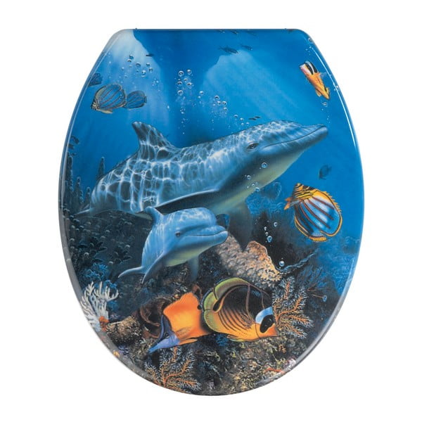 Тоалетна седалка , 45 x 37,5 cm Sea Life - Wenko