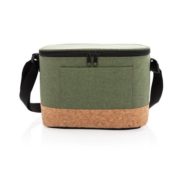 Зелена термочанта с коркови детайли - XD Collection-image-2