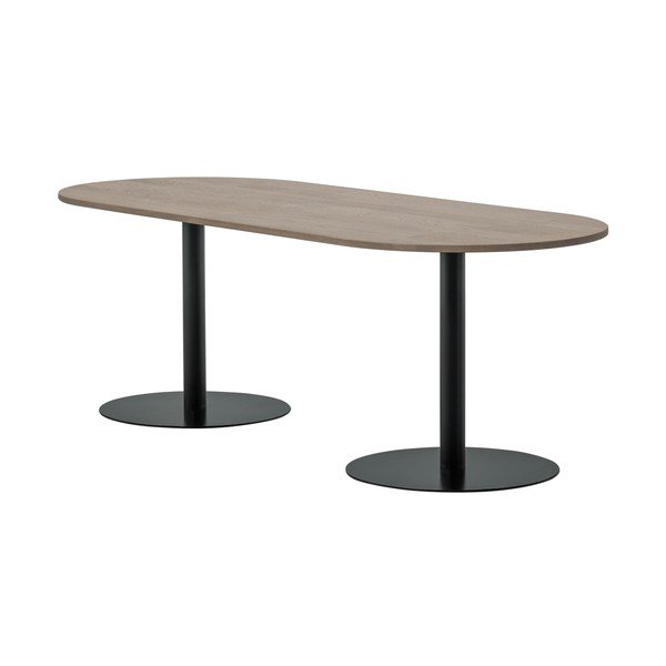 Трапезна маса с дъбова дървена плоскост 90x220 cm Tablo – WOOOD
