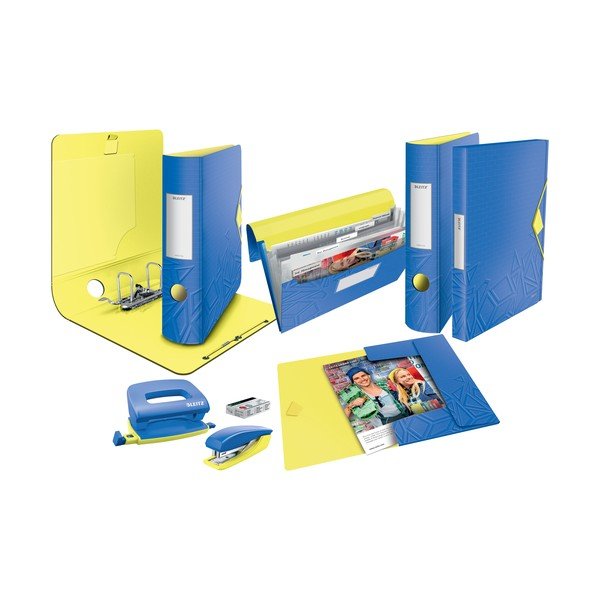 Син куфар с отделения - Leitz-image-4