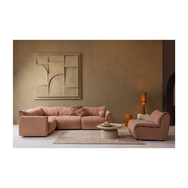 Метална кръгла странична масичка ø 32 cm Hekla – WOOOD-image-3