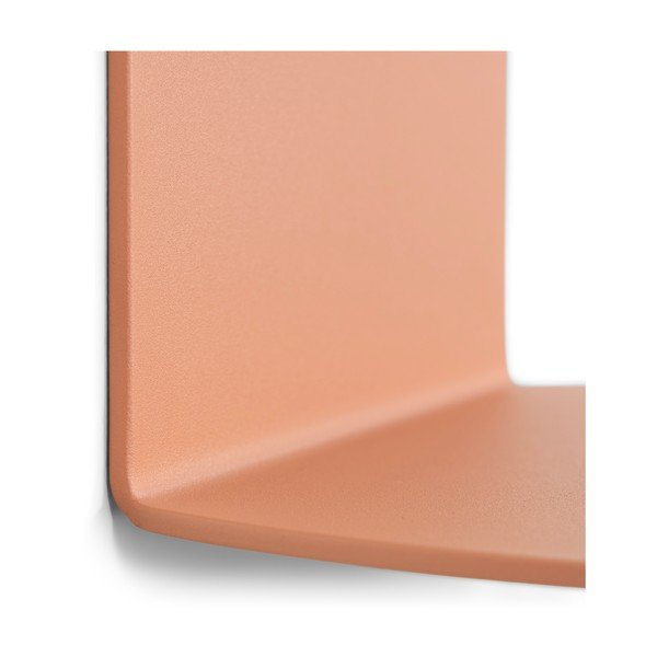 Метален стенен рафт в цвят сьомга 30 cm Flex – Spinder Design-image-3