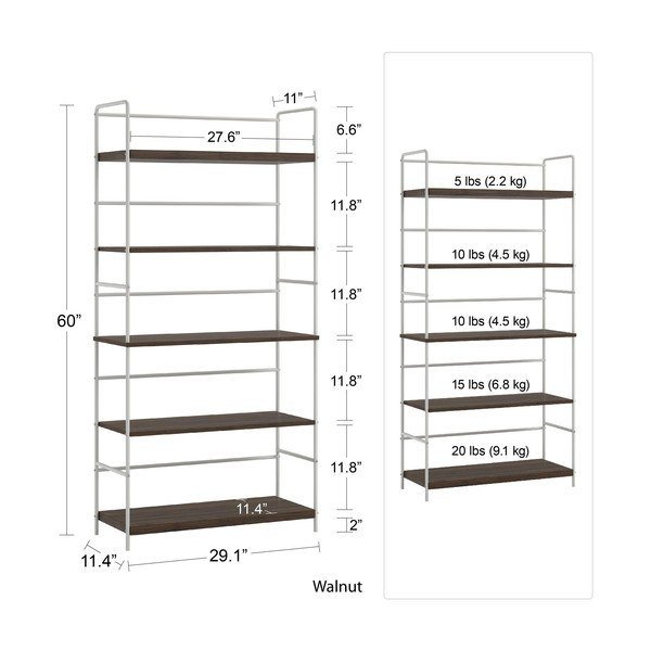 Кафяв рафт Webster - Novogratz-image-4