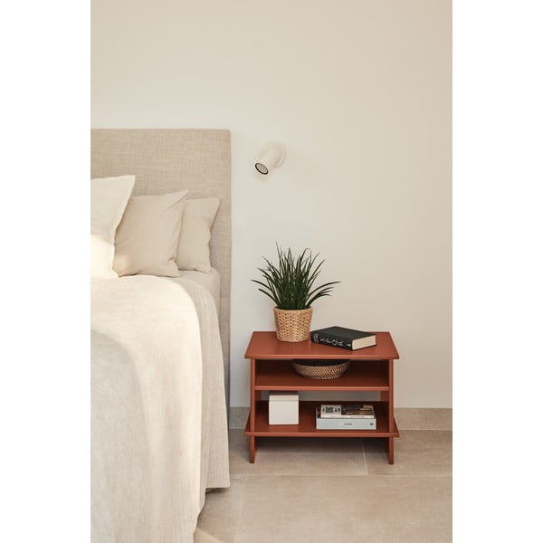 Нощно шкафче с рафтове тухлен Inari – Teulat-image-1