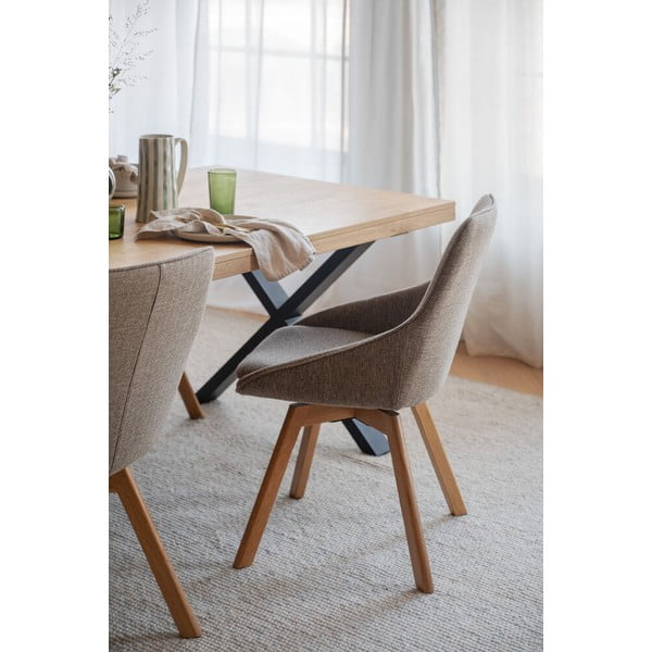 Бежови трапезни столове в комплект от 2 бр. Alison – Rowico-image-2