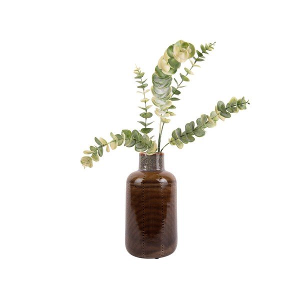 Кафява керамична ваза Бутилка, височина 23 cm - PT LIVING-image-2