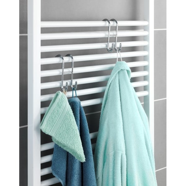 Висяща стойка с 2 куки Taranto - Wenko-image-2