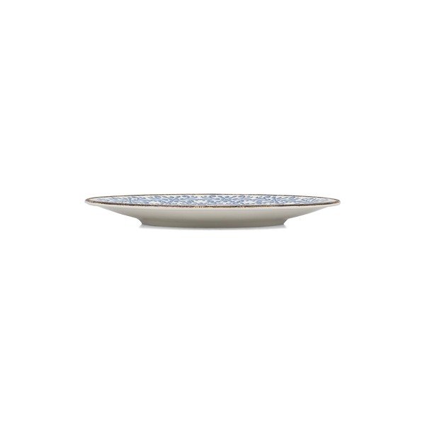 Бяла/синя десертна порцеланова чиния ø 21 cm Azul – BonBistro-image-3