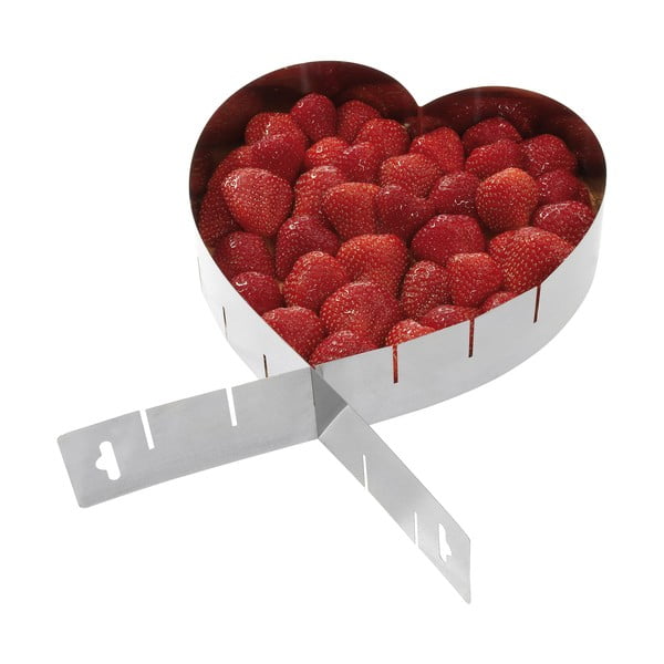 Регулируема форма за торта Westmark Heart-image-1