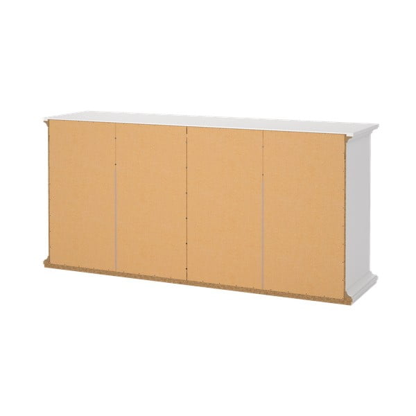 Бял нисък скрин 183x87 cm Paris – Tvilum-image-1