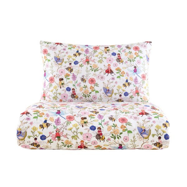 Единично  памучно детско спално бельо 135x200 cm Garden Friends – Belle & Boo