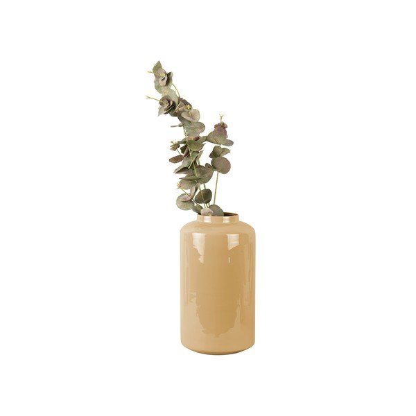 Бежов емайл Голяма ваза, височина 28 cm - PT LIVING-image-2