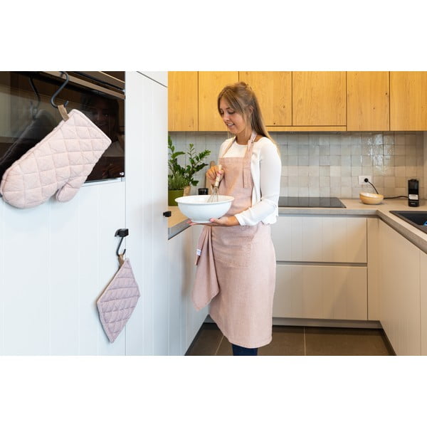 Розова памучна престилка - Tiseco Home Studio-image-1