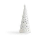 Бял коледен свещник от костен порцелан, височина 25,5 см Nobili - Kähler Design