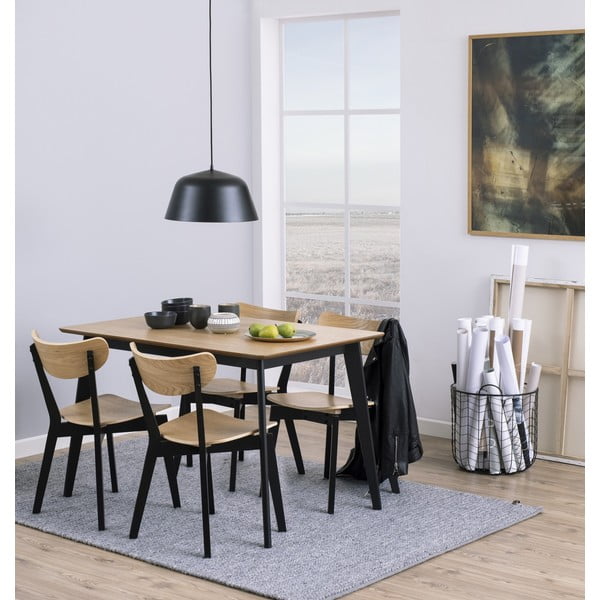 Маса за хранене 80x120 cm Roxby - Actona-image-1