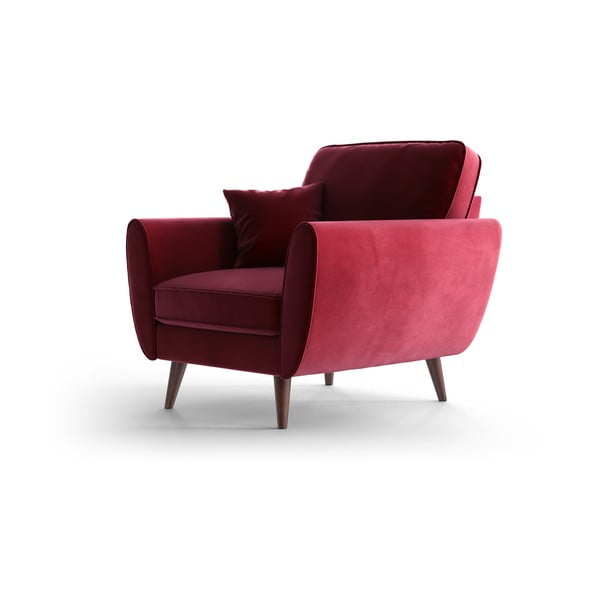 Кресло от червено кадифе Auteuil - My Pop Design