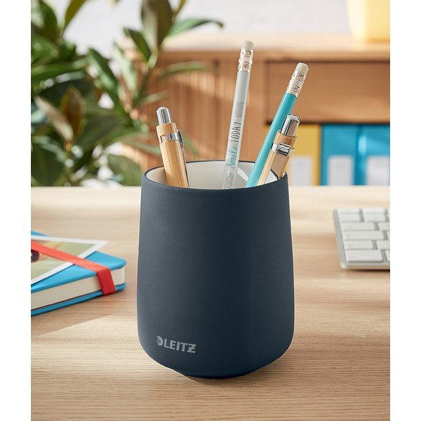 Сива керамична чаша за молив Cosy - Leitz-image-1
