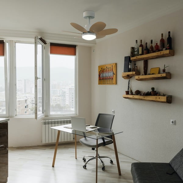 Бяло LED осветително тяло за таван ø 15 cm Rainbow – SULION-image-3