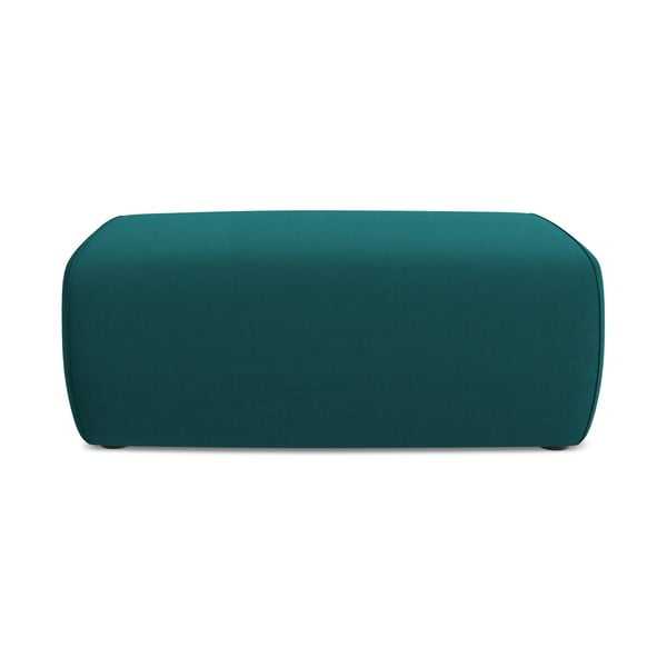 Тюркоазена кадифена табуретка Kapua – Makamii