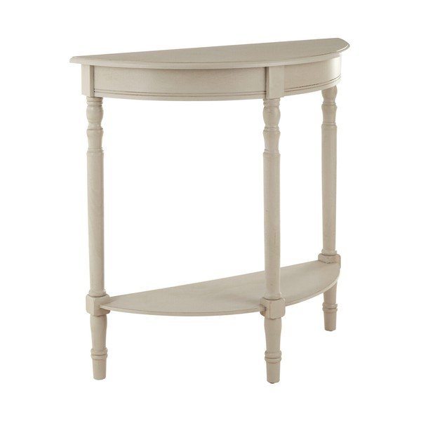 Бежова конзолна маса от масивен бор 30x80 cm Heritage – Premier Housewares
