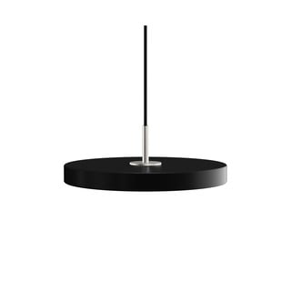 Черно LED висящо осветително тяло с метален абажур ø 31 cm Asteria Mini – UMAGE