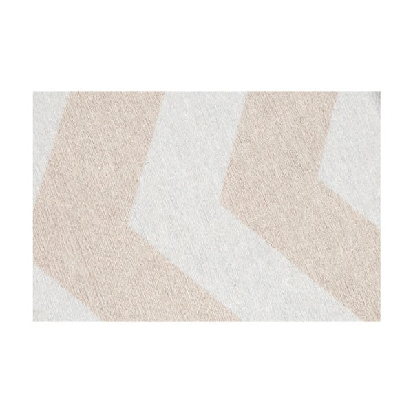 Бежово-бял мокет , 80 x 130 cm Optical - Floorita-image-4