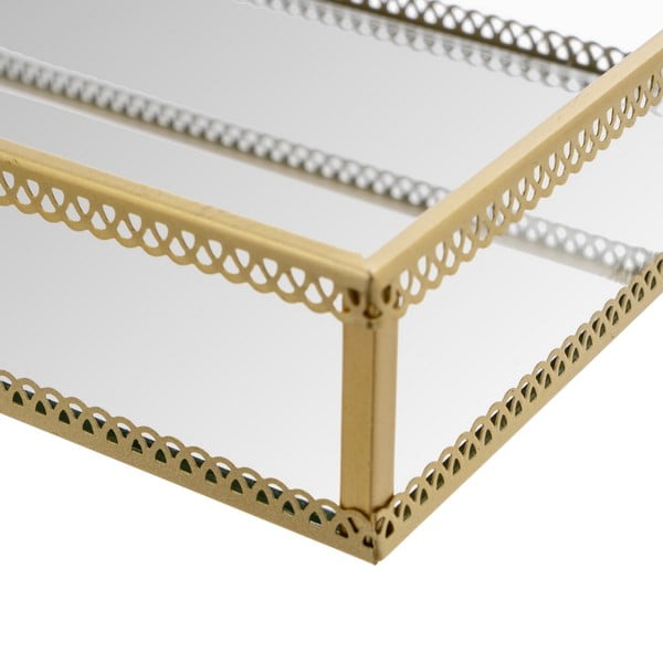 Метални декоративни подноси 2 бр. 14x24 cm – Casa Selección-image-1