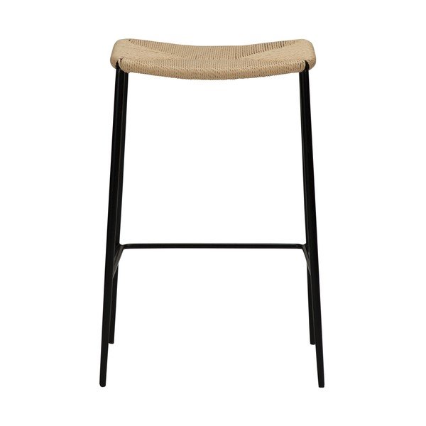 Бежов естествен бар стол , височина 68 cm Stiletto - DAN-FORM Denmark-image-4