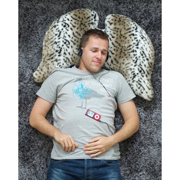 Polštář Wings Joy Snow Leopard, 76 cm-image-1