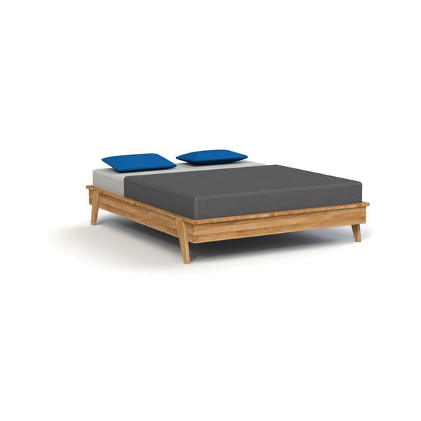 Дъбово двойно легло 200x200 cm Retro - The Beds