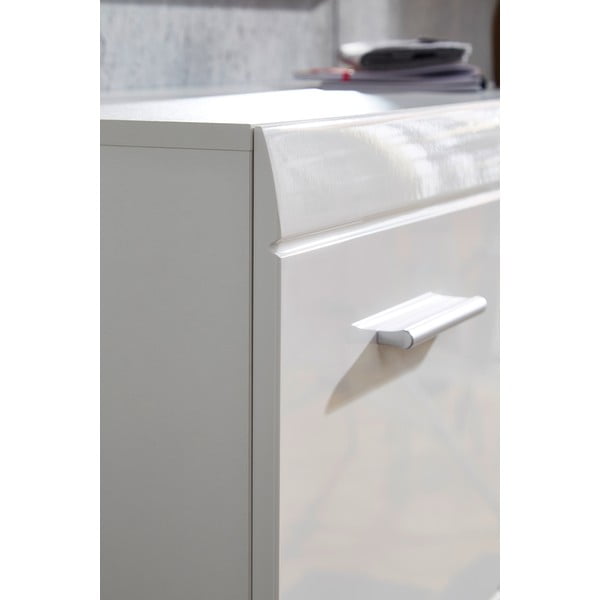 Бял шкаф за обувки Adana - Germania-image-1