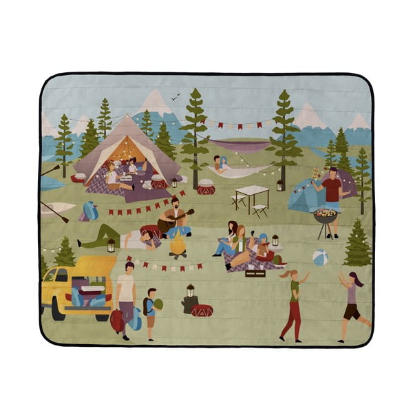 Одеяло за пикник , 145 x 180 cm Lets Go Camping - Butter Kings