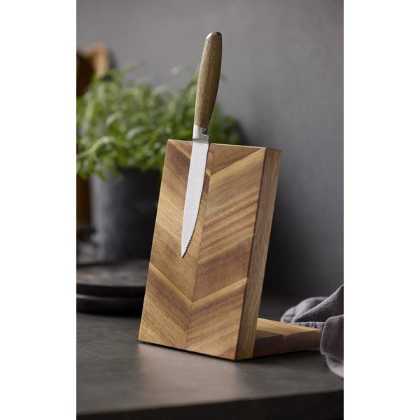 Дървена магнитна поставка за ножове – Holm-image-1