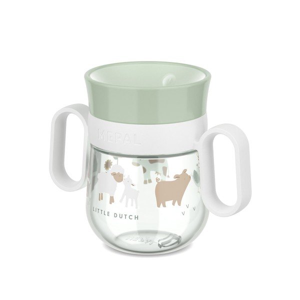 Пластмасов детски комплект за хранене 3 бр. Little Farm – Mepal-image-3