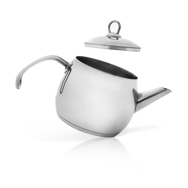 Чайник от неръждаема стомана в сребрист цвят 1 л Anett - Orion-image-1