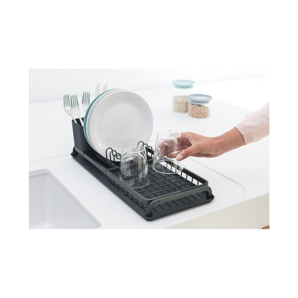 Černý odkapávač na nádobí Brabantia Kitchen-image-1