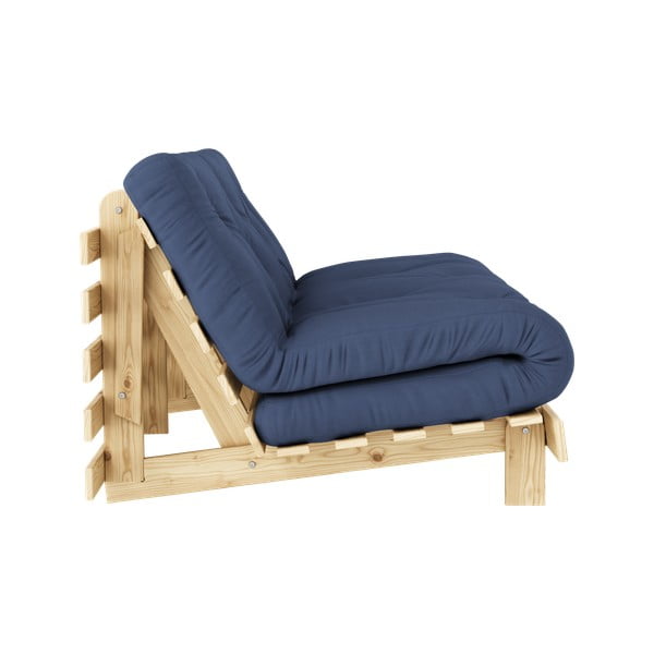 Син разтегателен диван 160 cm Roots - Karup Design-image-4