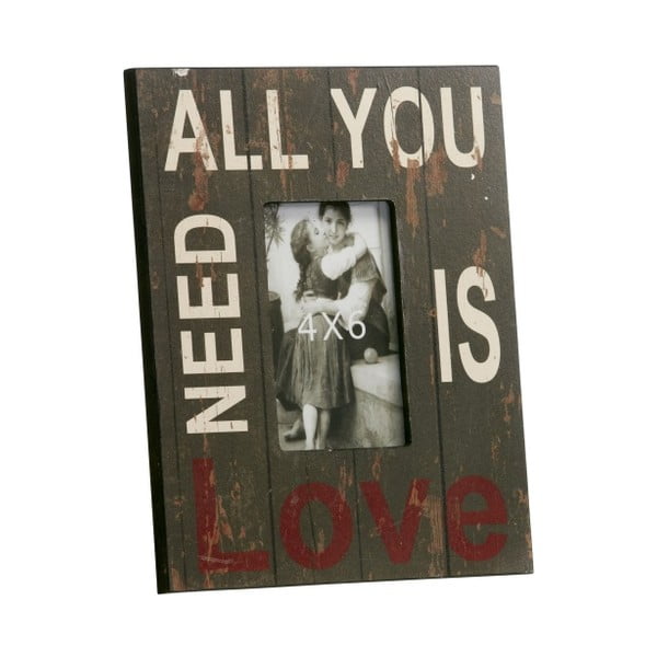 Fotorámeček All you need is love, 23x28 cm