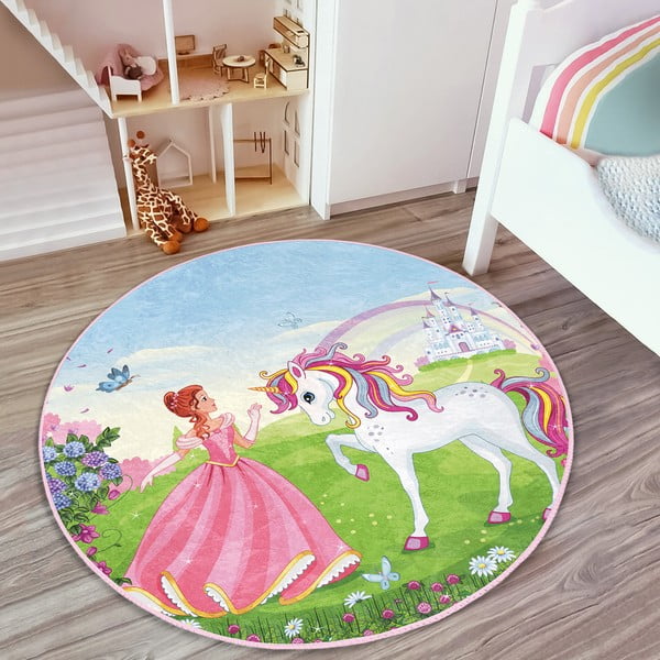 Детски килим ø 80 cm Comfort - Mila Home-image-3
