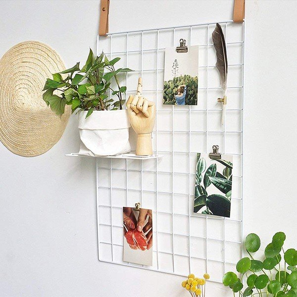 Бял допълнителен рафт за таблото за напомняне, дължина 24 cm - Evila Originals-image-1