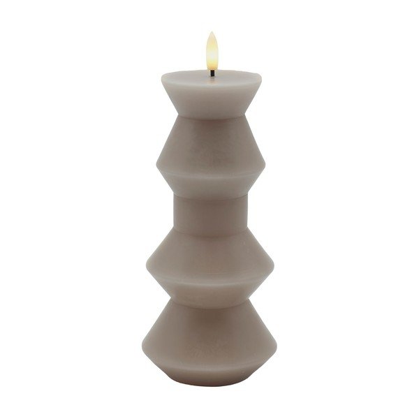 LED свещ на батерии (височина 20 cm) Sille Geometry – Sirius