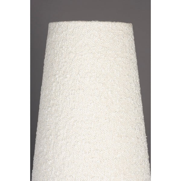 Черно-бяла затъмняваща се подова лампа с текстилен абажур (височина 166 cm) Miki – Dutchbone-image-4