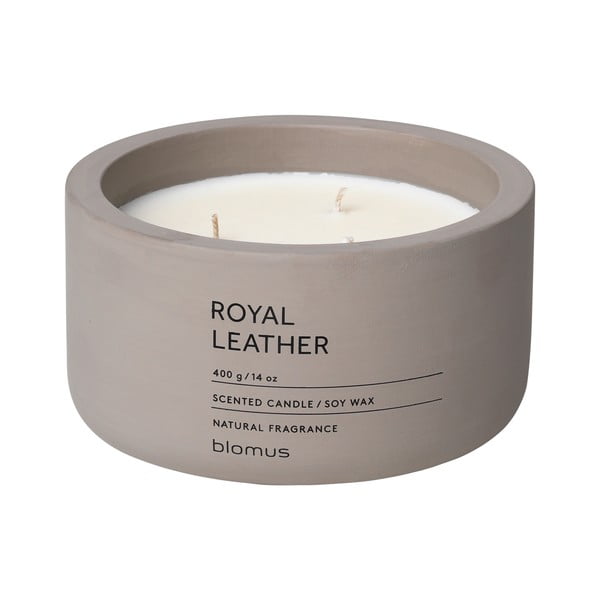 Свещ от соев восък с време на горене 25 h Fraga: Royal Leather – Blomus