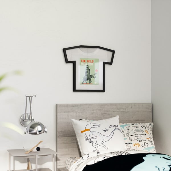 Черна пластмасова висяща рамка 50x54,5 cm T-Frame – Umbra-image-2