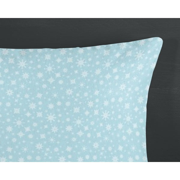 Синьо  единично  фланелено спално бельо 140x200 cm Seppo – HIP-image-3