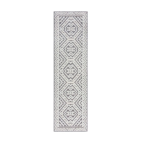 Сив миещ се килим 60x218 cm Verve Jaipur - Flair Rugs