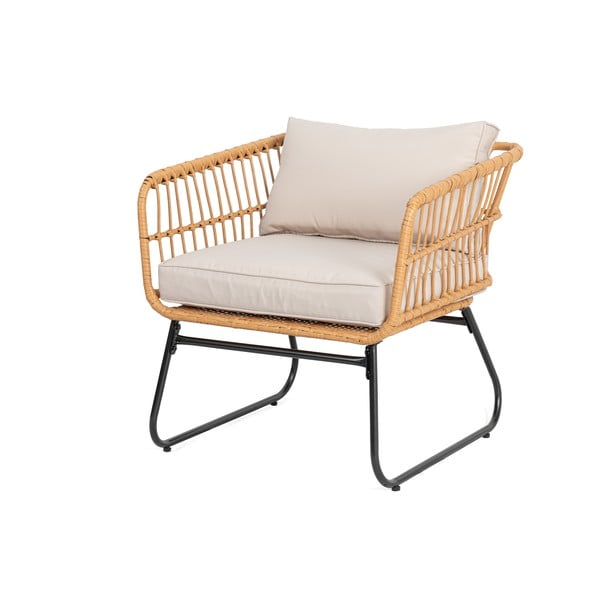 Комплект от 2 градински стола от изкуствен ратан Vistdal - Bonami Essentials-image-2