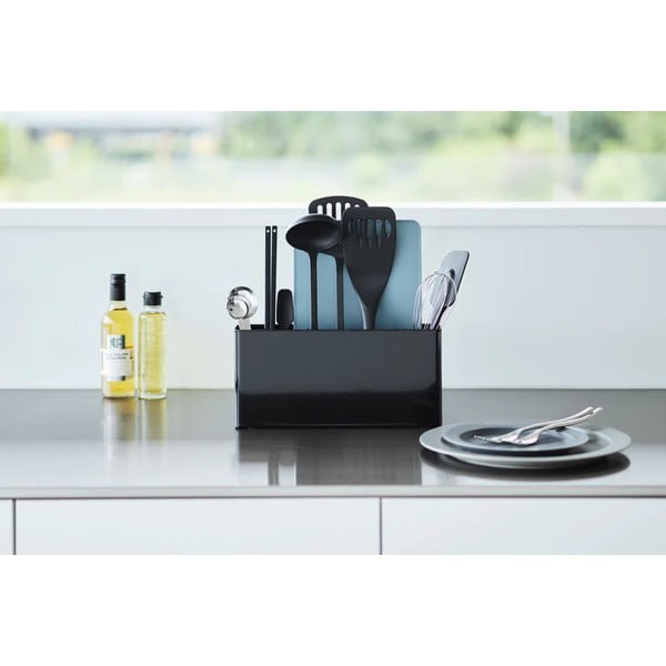 Метална поставка за кухненски прибори Tower – YAMAZAKI-image-2