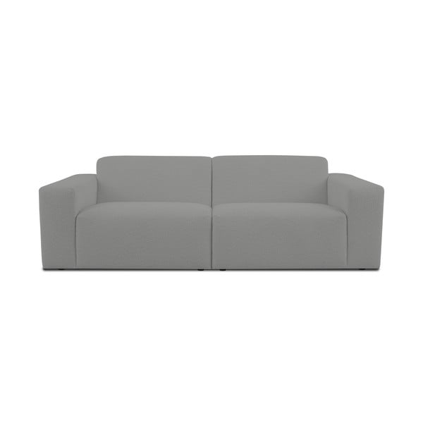Сив диван от букле 228 cm Roxy – Scandic